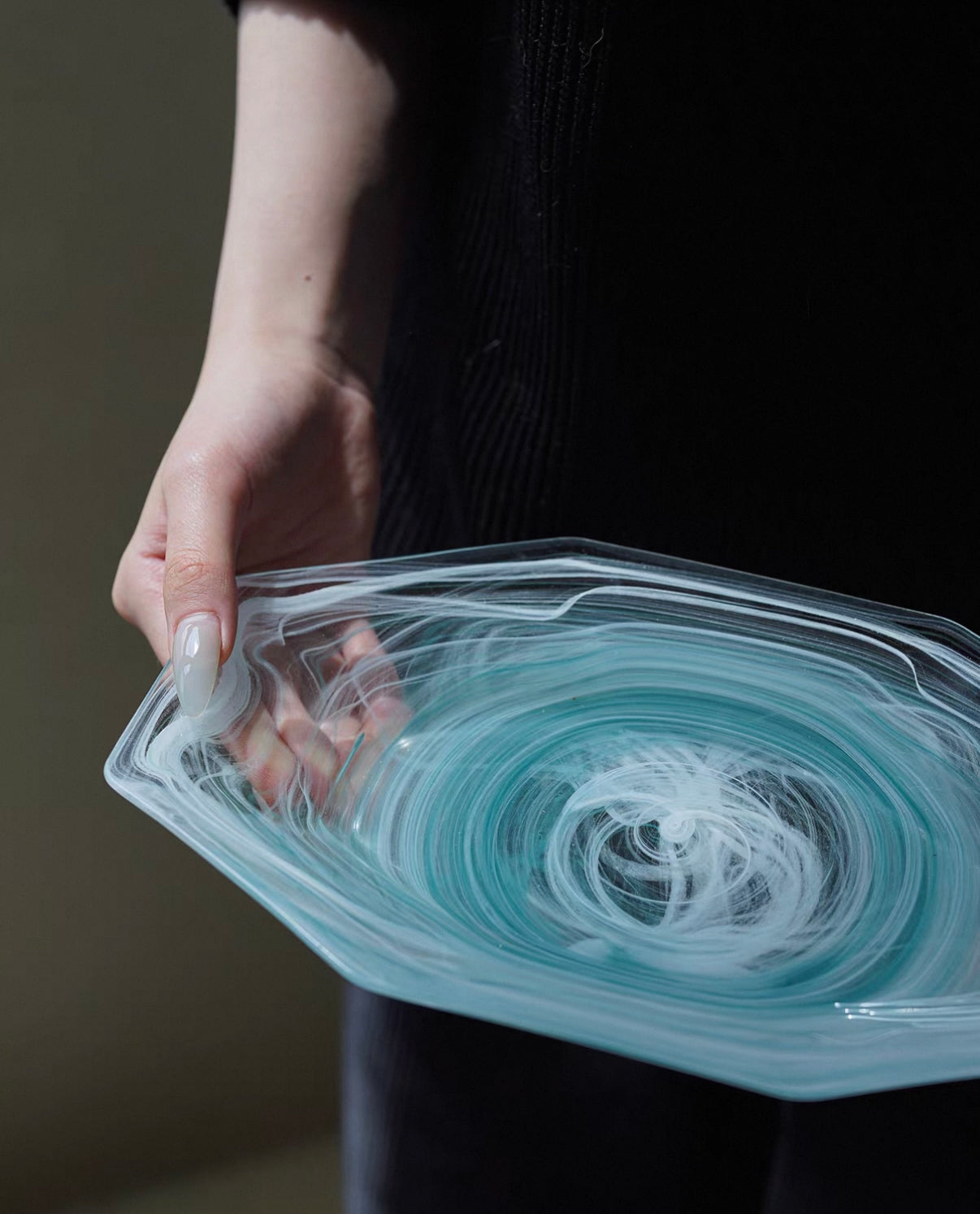 Mist Plate - Celadon