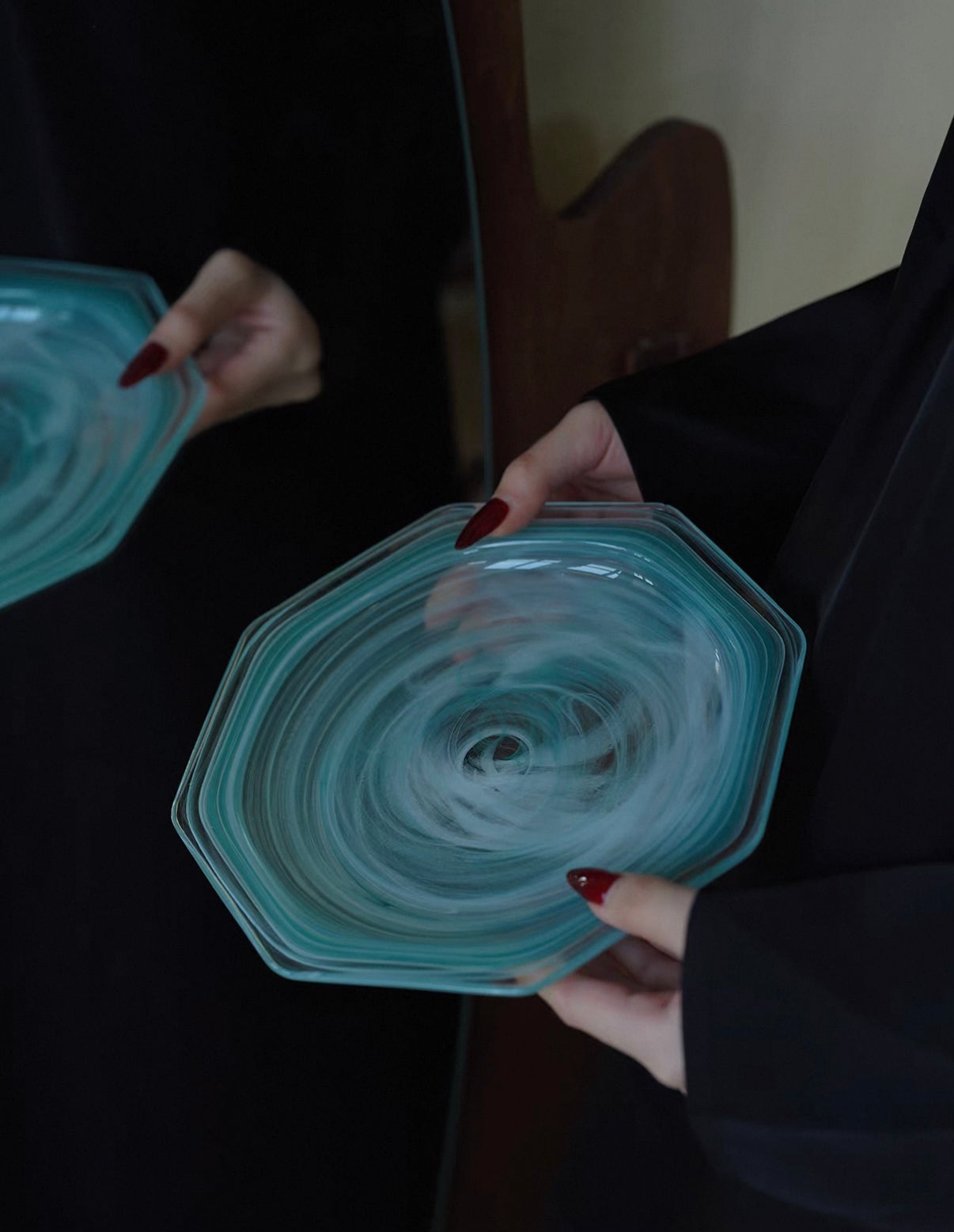 Mist Plate - Celadon