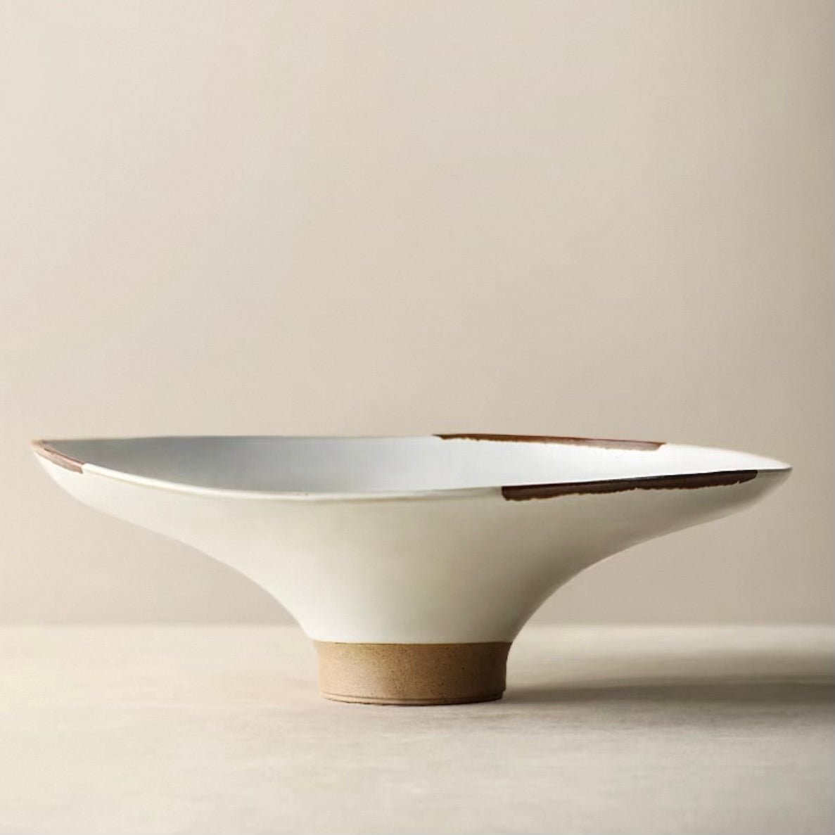 Lotus Bowl - Ivory