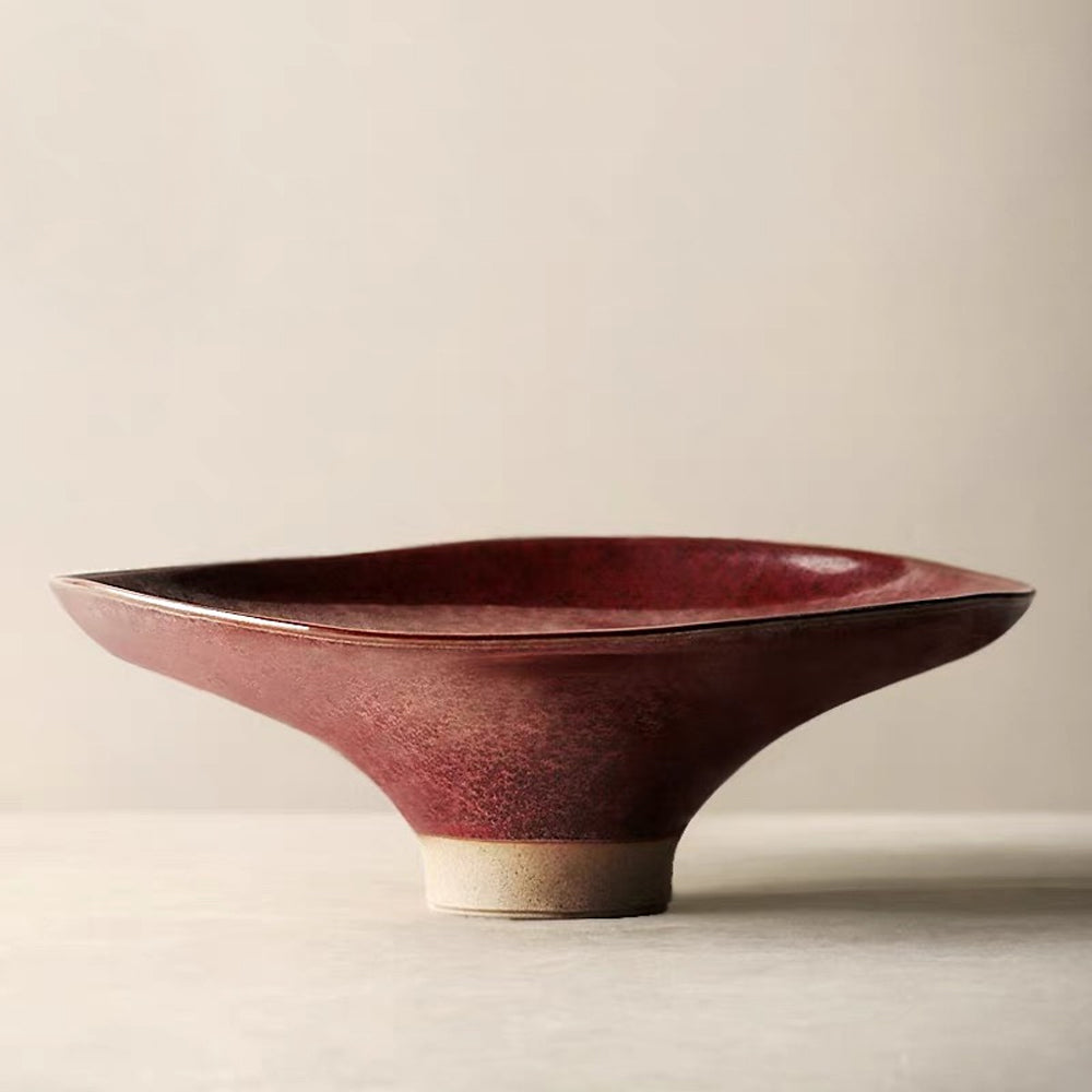 Lotus Bowl - Rich Red