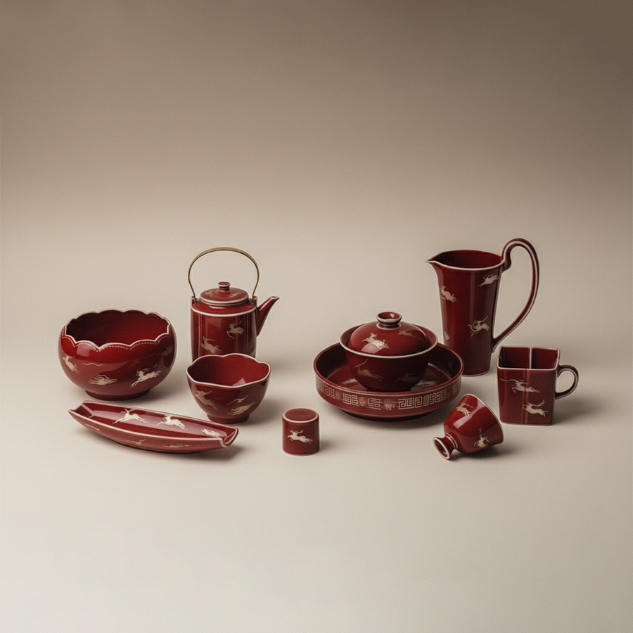 Roselle Garden - Curve Carafe