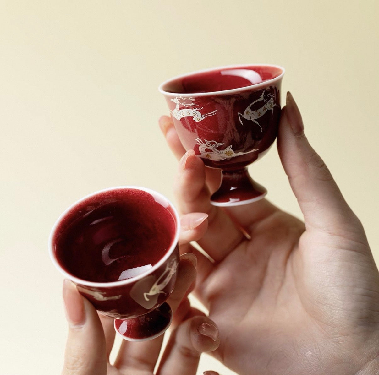 Roselle Garden - Sake Cup