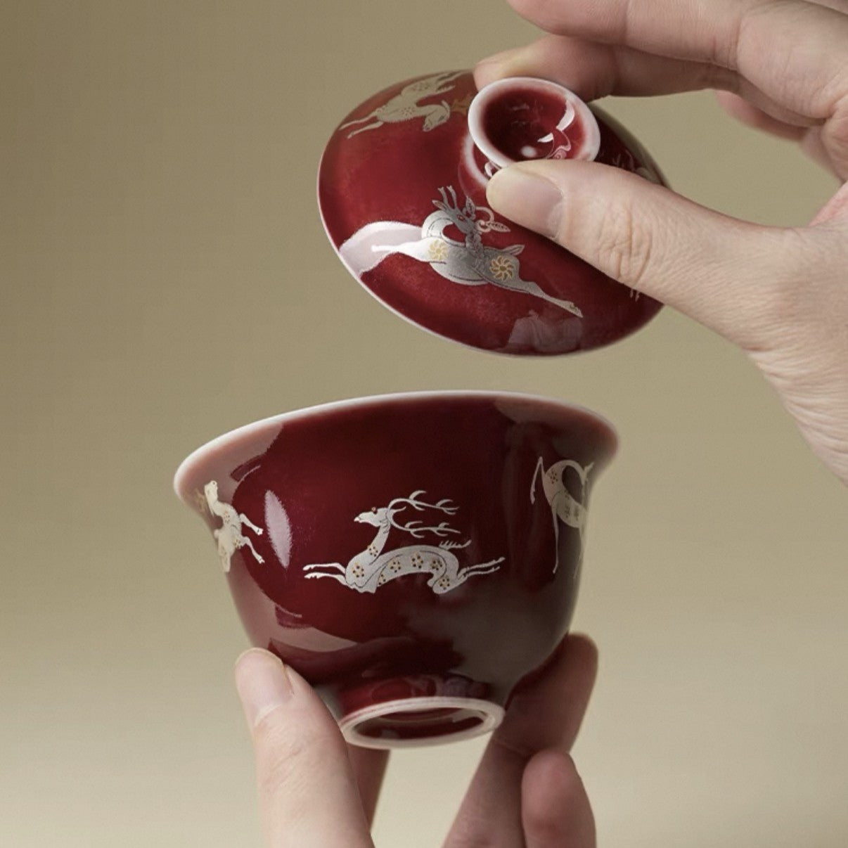 Roselle Garden - 1987 Teacup