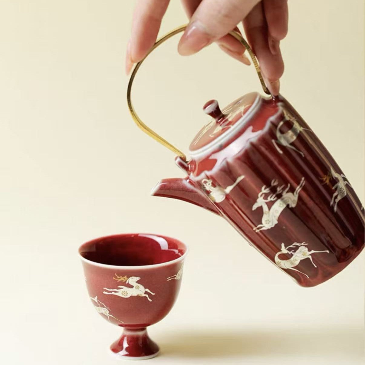 Roselle Garden - Saku Teapot